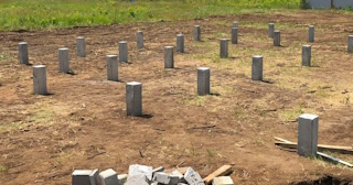Фундамент на забивных жб сваях под ключ в Норильске - фундамент из забивных железобетонных свай цена от 3122 руб/м2